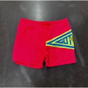 Vintage Gotcha Neon Pink Swim Trunks Men's Size 34 Retro 90s Surf Shorts